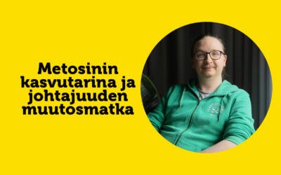 Sitomo johtajuuden muutosmatkalla Metosinin kanssa