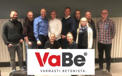 VABE Oy: betonialan paras työpaikka syntyy luottamusta, turvallisuutta ja laatua parantamalla